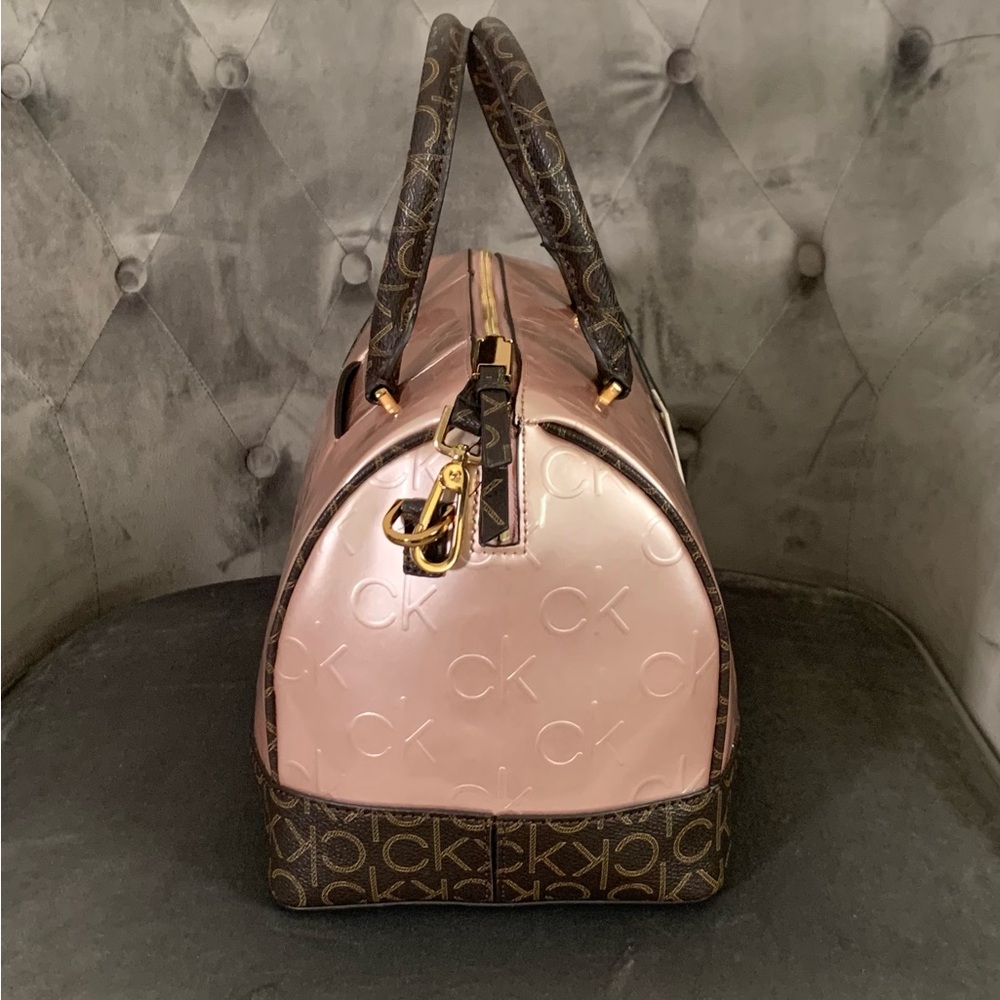 Calvin Klein Rose Pink Satchel - Picture 5 of 7